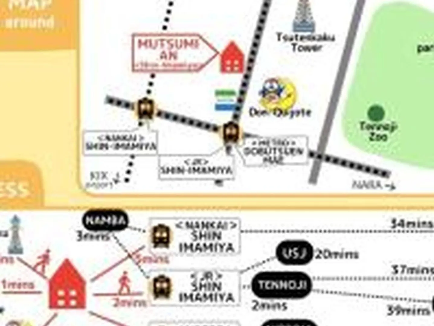 むつみ庵新今宮701 Appartement Osaka Japan